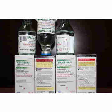 Paracetamol Infusion 1g / 100ml &amp; Paracetamol 500mg / 50ml &amp; Injecção de Paracetamol